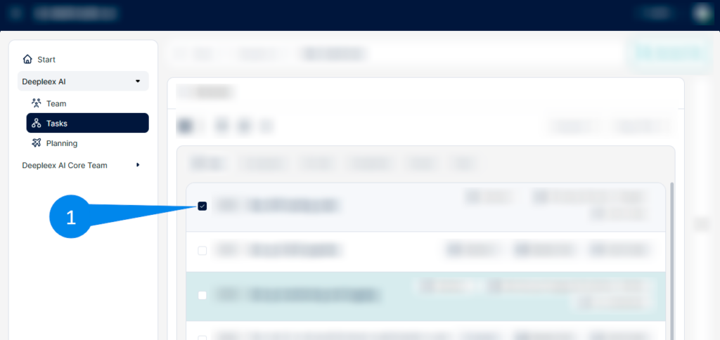 Selecting and highlighting items