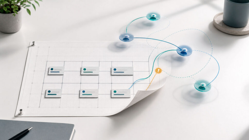 Static Plans Cannot Survive Dynamic Teams